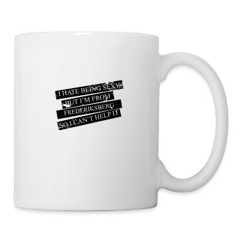 Motiv zu Städten und Ländern - FREDERIKSBERG - Tasse - Weiß - Rechts