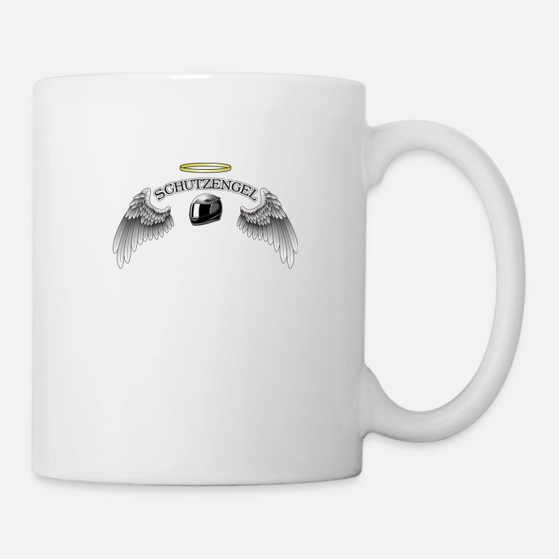 ICH BIN DEIN SCHUTZENGEL - Tasse - Weiß