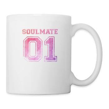 Soulsister 01 Partner Paar Freund BFF Freundin - Tasse - Weiß - Rechts