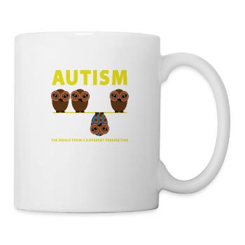 Autismus die Welt aus einer anderen Perspektive - Tasse - Weiß - Rechts