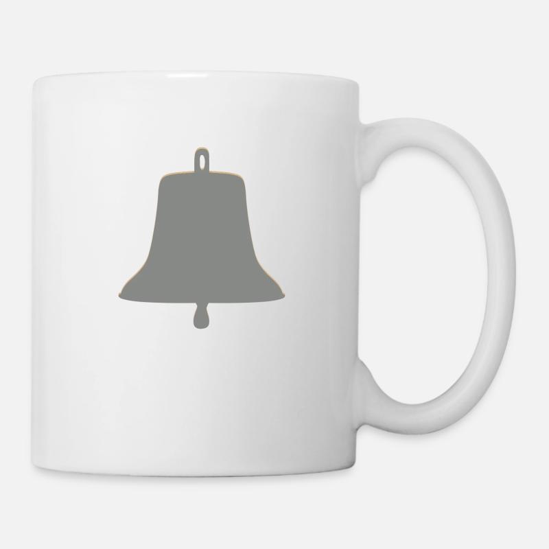 grande cloche - Mug blanc - blanc