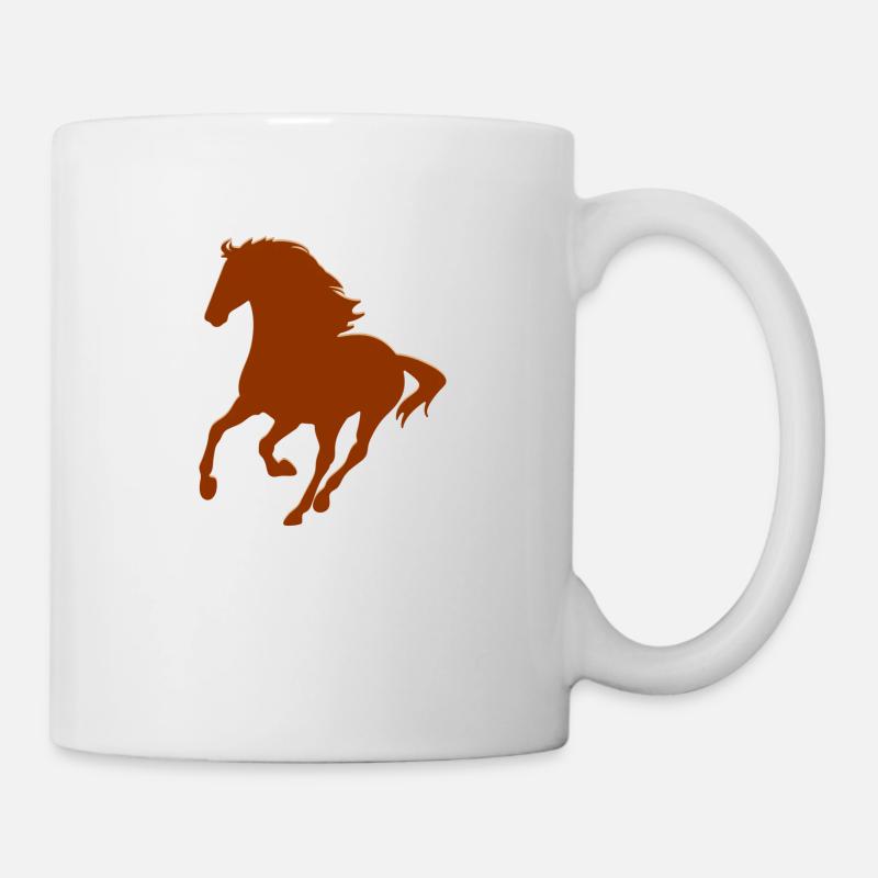 Real Horse - Tasse - Weiß