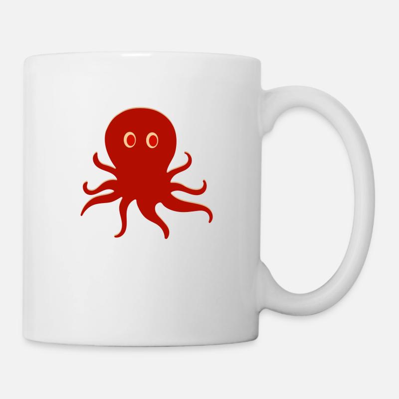 Pirate octopus - Mug - white