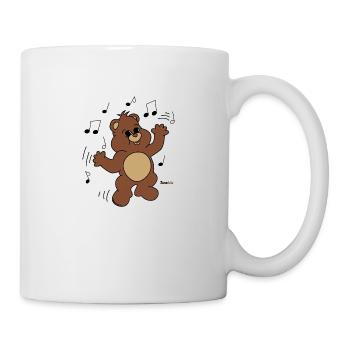 Tanzbär - Tasse - Weiß - Rechts