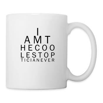 Optician: I am the coolest Optician ever - Mug - white - Right
