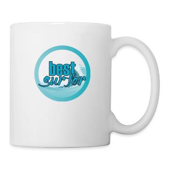 Surfer / Surfing: Best Surfer - Mug - white - Right