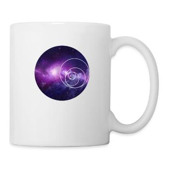 Cercle Galaxy - Mug blanc - blanc - Droite