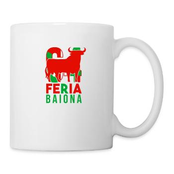 64 Taureau Bayonne - Mug blanc - blanc - Droite
