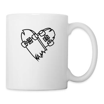 Die Searcher Loveskate - Tasse - Weiß - Rechts