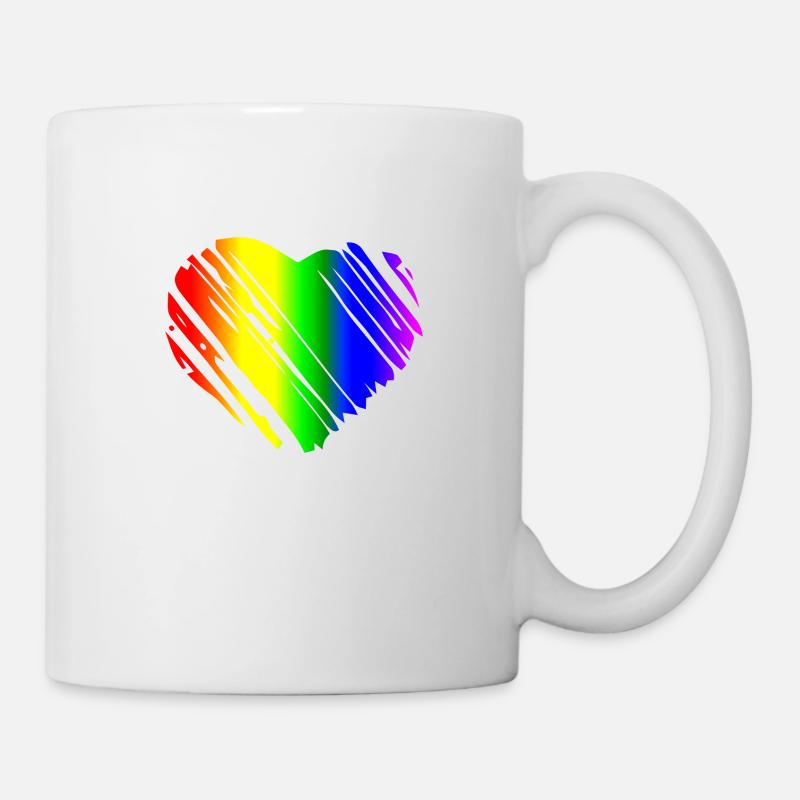 STOLZ HERZEN - Tasse - Weiß