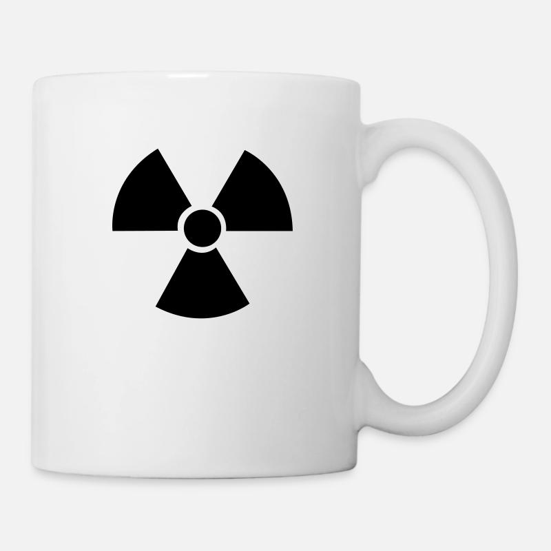 Atom Zeichen - Tasse - Weiß