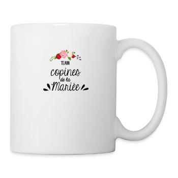 Team copines de la mariée - Mug blanc - blanc - Droite