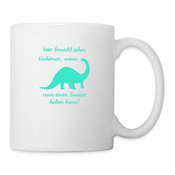 Dino - Tasse - Weiß - Rechts