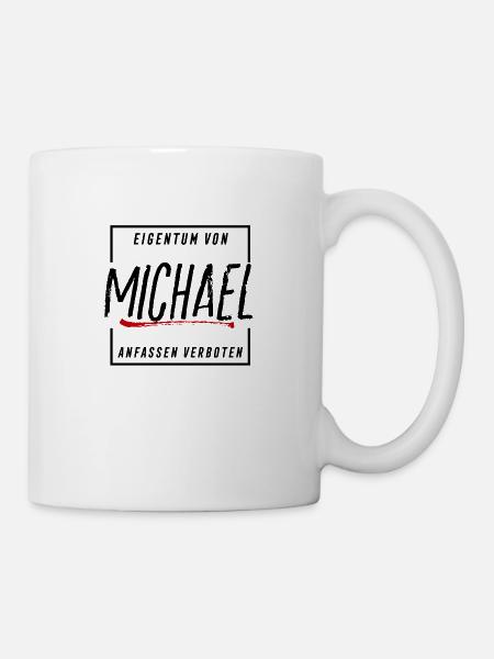 Michael - Tasse - Weiß