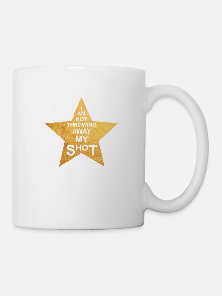 Je ne suis pas jeter mon coup - Mug blanc - blanc
