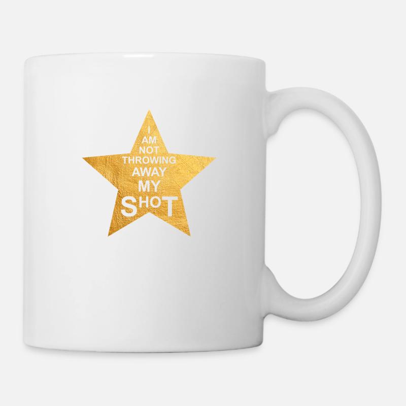 I'm not throwing away my shot - Mug - white