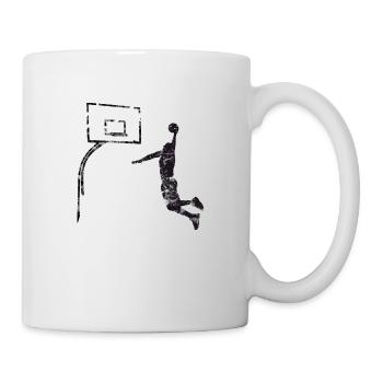 Basket-ball Basketball Basket - Mug blanc - blanc - Droite