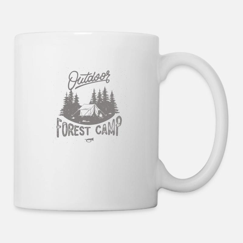 Forest Camp - Mug blanc - blanc