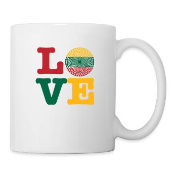 COEUR LITUANIE - Mug blanc - blanc - Droite