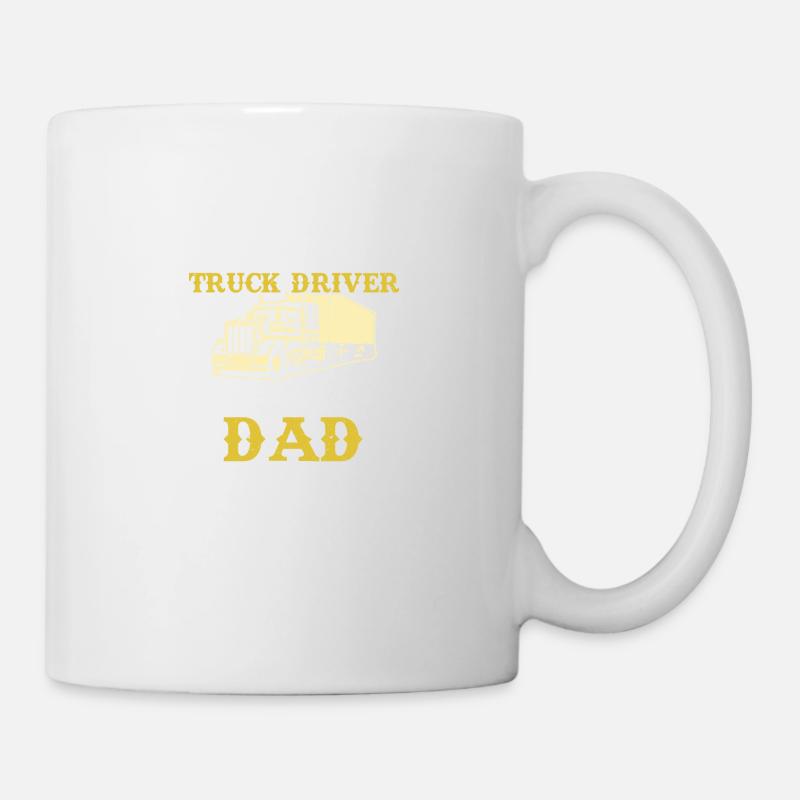 Truck driver sayings - Mug - white