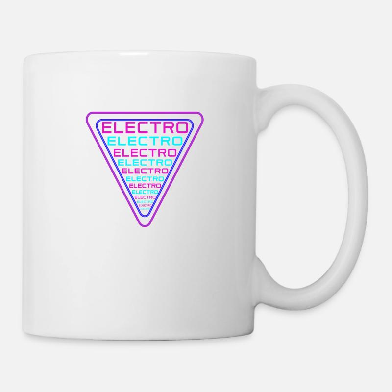 ELECTRO - Mug blanc - blanc