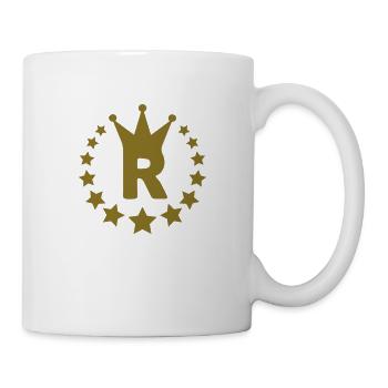 r_real_stars_crown - Mug blanc - blanc - Droite
