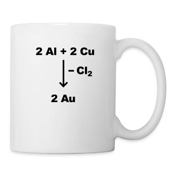 allchemie gold - Tasse - Weiß - Rechts