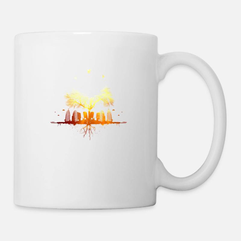 sunshinetown - Mug blanc - blanc
