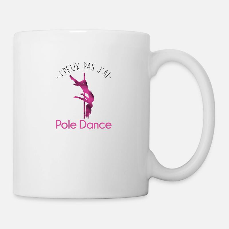 J'peux pas j'ai Pole Dance - Mug blanc - blanc