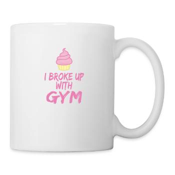I've separated myself from the gym - Mug - white - Right