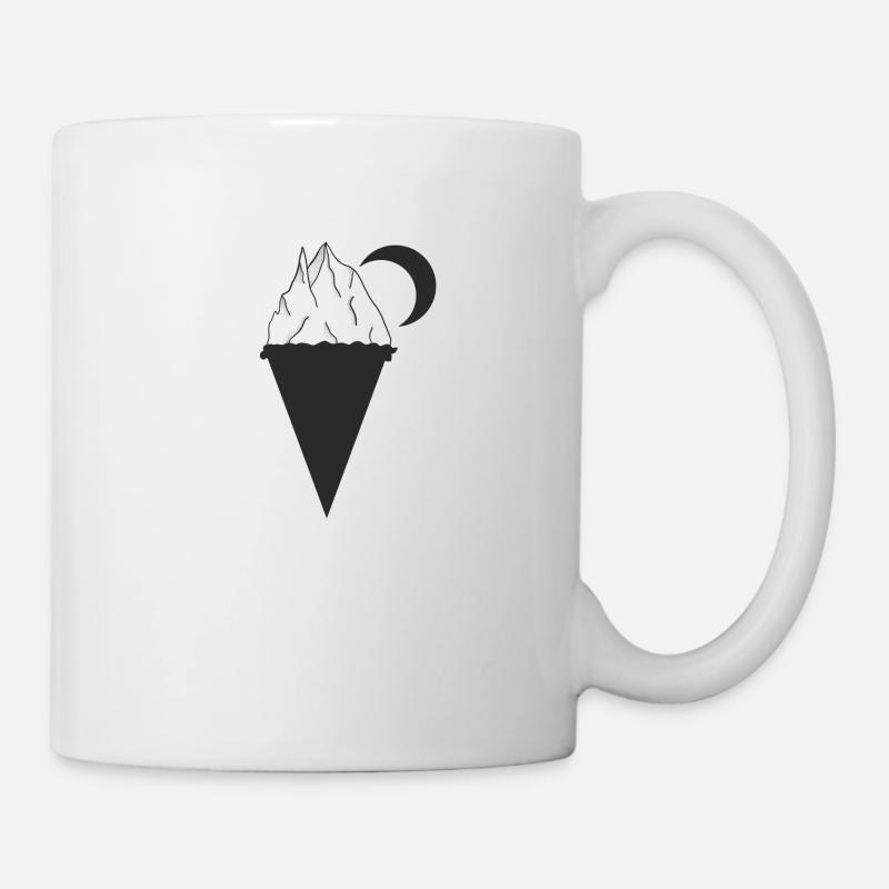 Eistüte - Tasse - Weiß