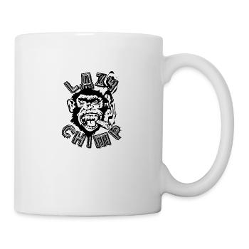 LAZY CHIMP - Mug - white - Right
