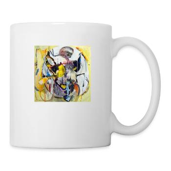 Cartoon Bubble (Bull Series) - Tasse - Weiß - Rechts
