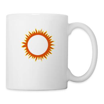 fire ring - Mug - white - Right