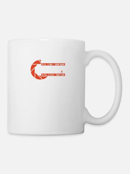 Fotograf - Tasse - Weiß