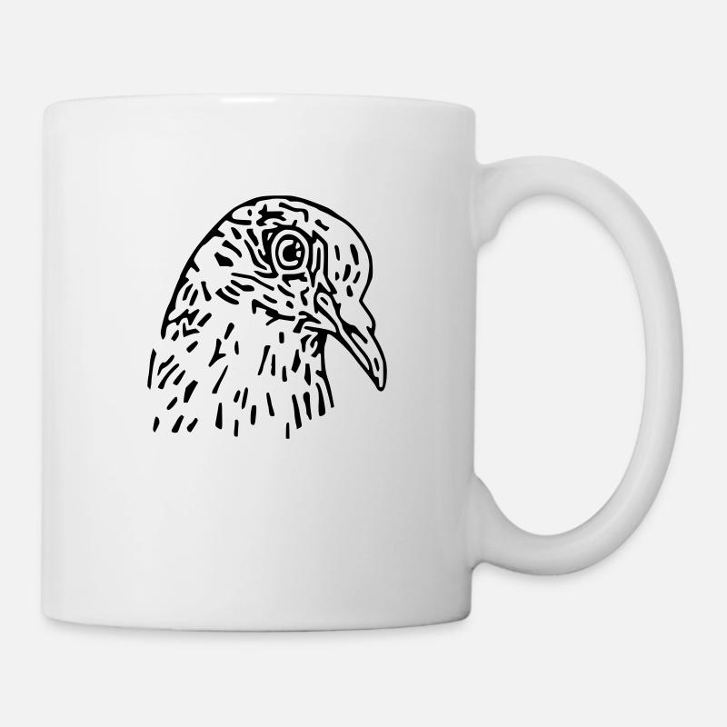 pigeon - Tasse - Weiß