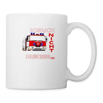 Feuerwehr - Ich schnarche nicht.. - T-Shirt - Tasse - Weiß - Rechts