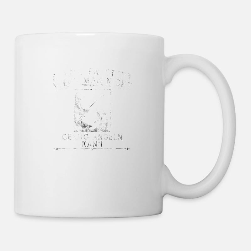 Angeln - Tasse - Weiß
