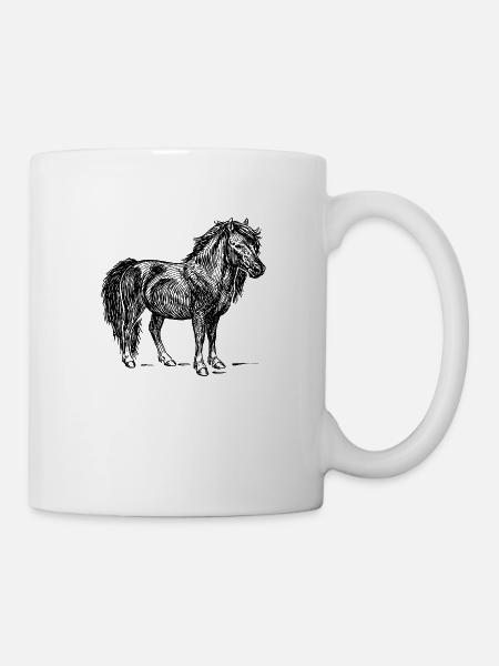 horse404 - Tasse - Weiß