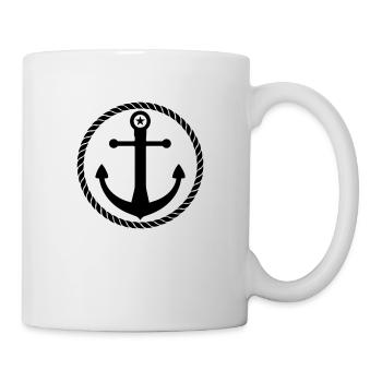 anchor_star - Mug - white - Right