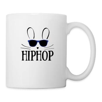 Pâques / Lapin de Pâques: Hip Hop - Mug blanc - blanc - Droite