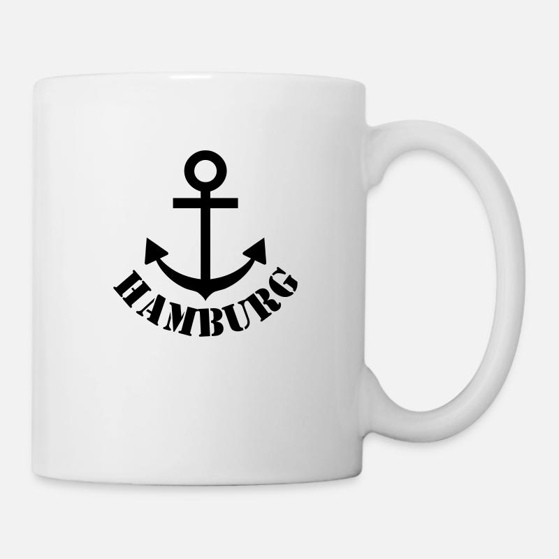 hamburg - Tasse - Weiß