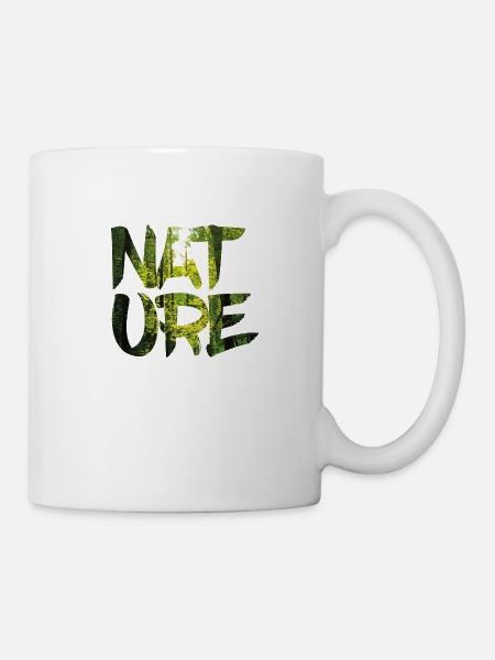 Nature - Tasse - Weiß