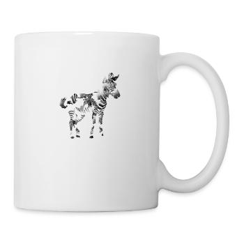 Zebra - Mug blanc - blanc - Droite