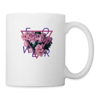 Flower Design - Mug blanc - blanc - Droite
