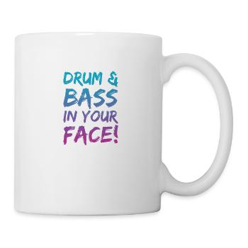 DRUM N BASS - Mug - white - Right