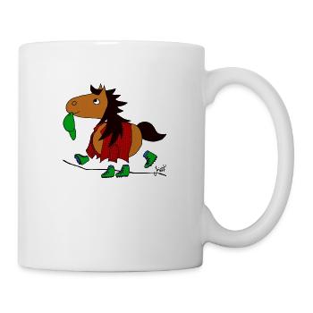 walking Pony - Mug - white - Right