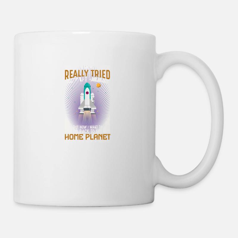 I HAVE REALLY TRIED WITH THE HUMAS! - Mug - white