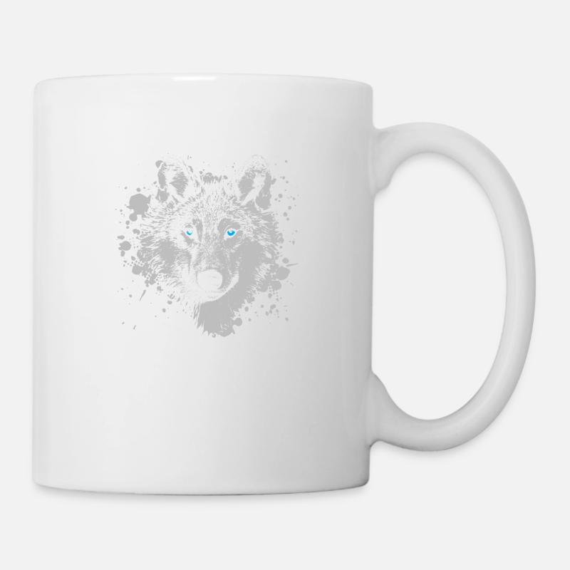 Wolf pack mystical - Mug - white