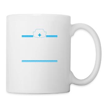Krankenschwester lustig Geschenk - Tasse - Weiß - Rechts
